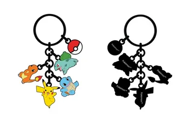 Pokémon Characters Keychain 