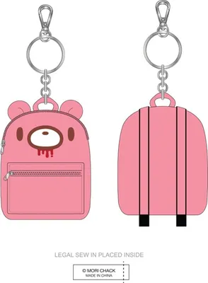 Gloomy Bear Pink Backpack Keychain 