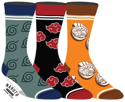 Naruto Socks 3 pairs 