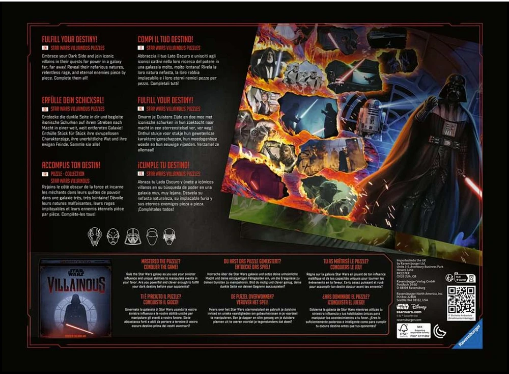Star Wars Villainous: Moff Gideon - 1000 pieces 