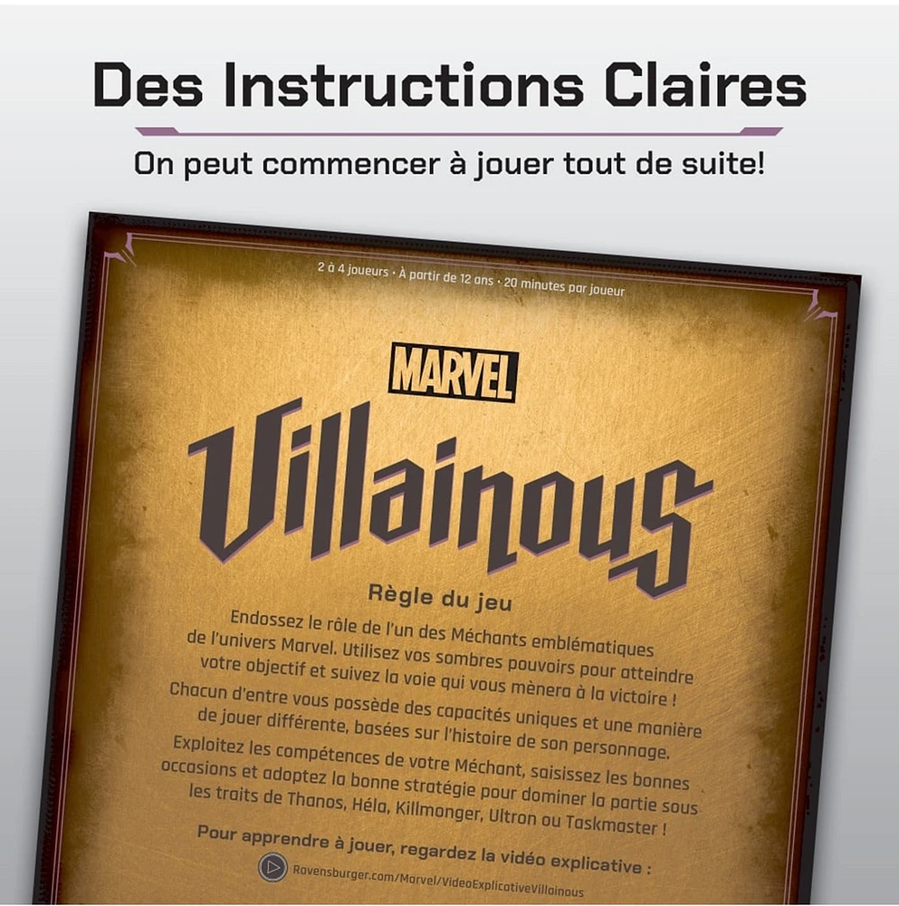Marvel Villainous French Edition 