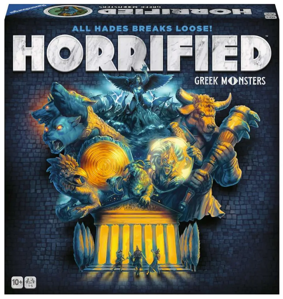 Horrified: Greek Monsters Cooperative Strategy Board Game 