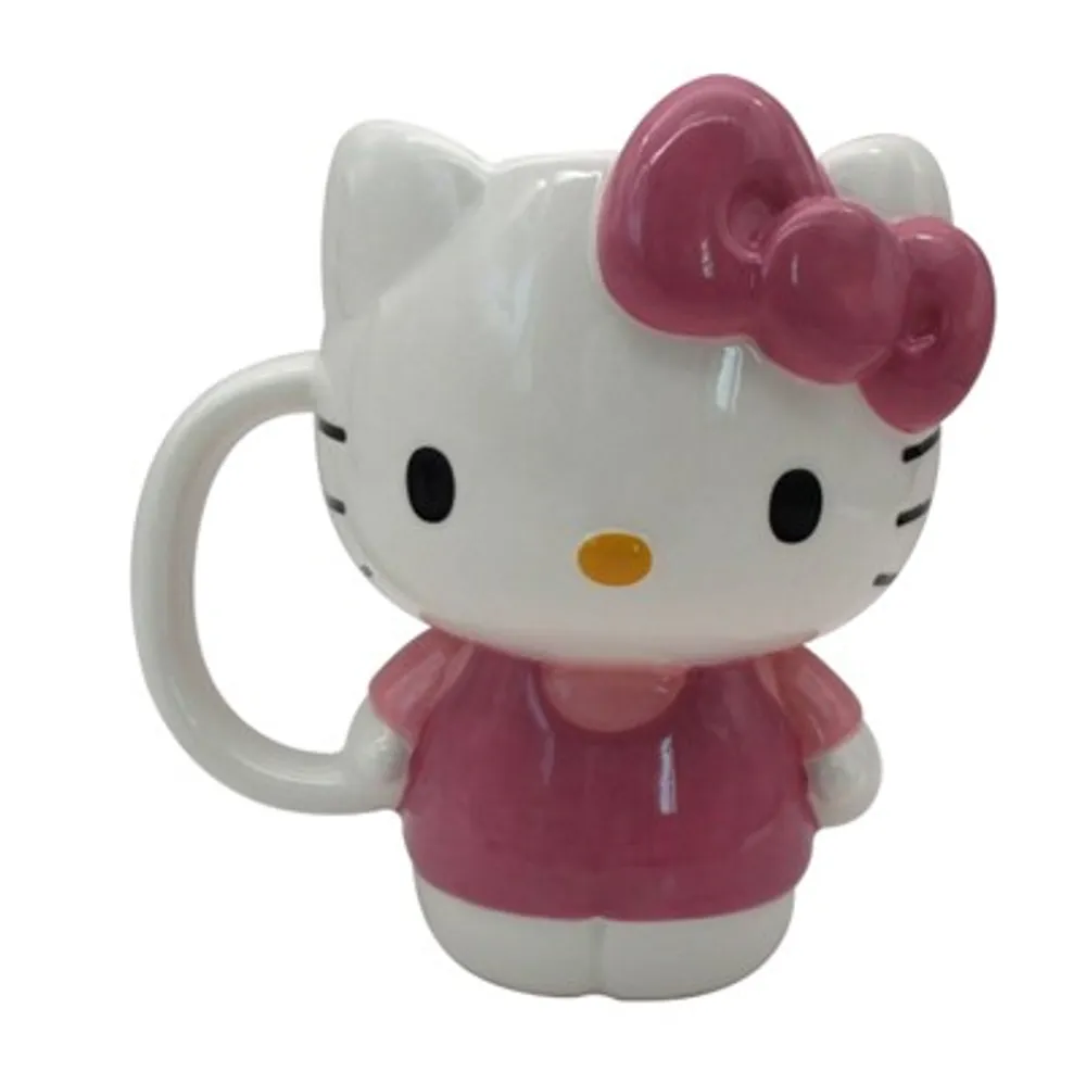 Hello Kitty Pink Outfit 3D Scultped Mug 
