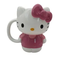 Hello Kitty Pink Outfit 3D Scultped Mug 