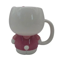 Hello Kitty Pink Outfit 3D Scultped Mug 