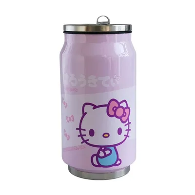 Hello Kitty Pink Metal Travel Mug 
