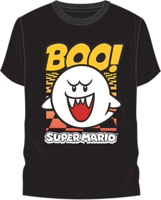Super Mario Boo! Glow In the Dark Tee - XXL 