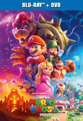 The Super Mario Bros. Movie Blu Ray + DVD 