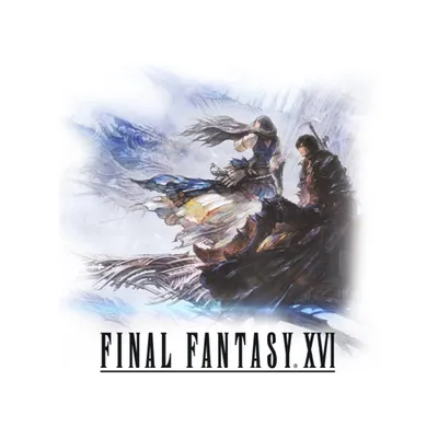 Final Fantasy XVI T-Shirt unisexe en coton blanc - TG - Exclusivité GameStop!