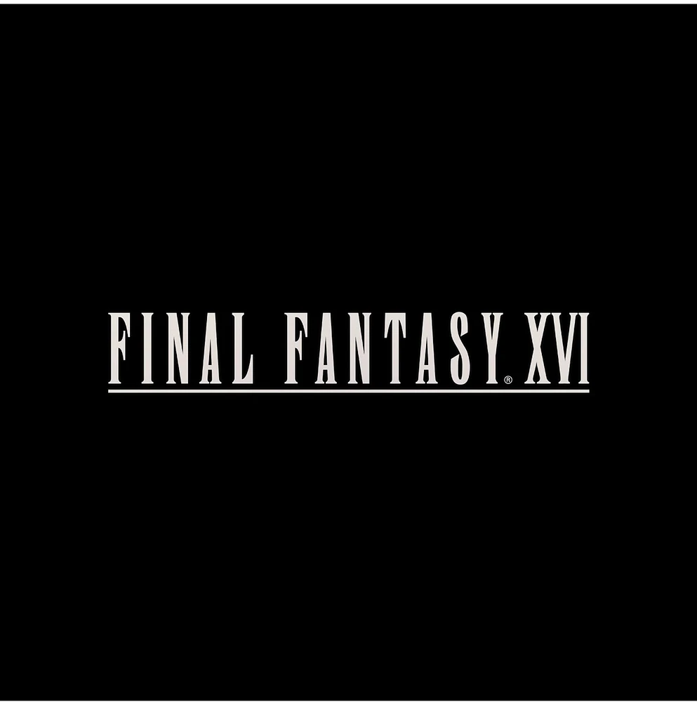 Final Fantasy XVI T-Shirt unisexe en coton noir - TG - Exclusivité GameStop!