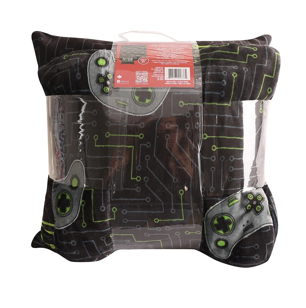 Ensemble de coussins et de plaids pour le jeu 