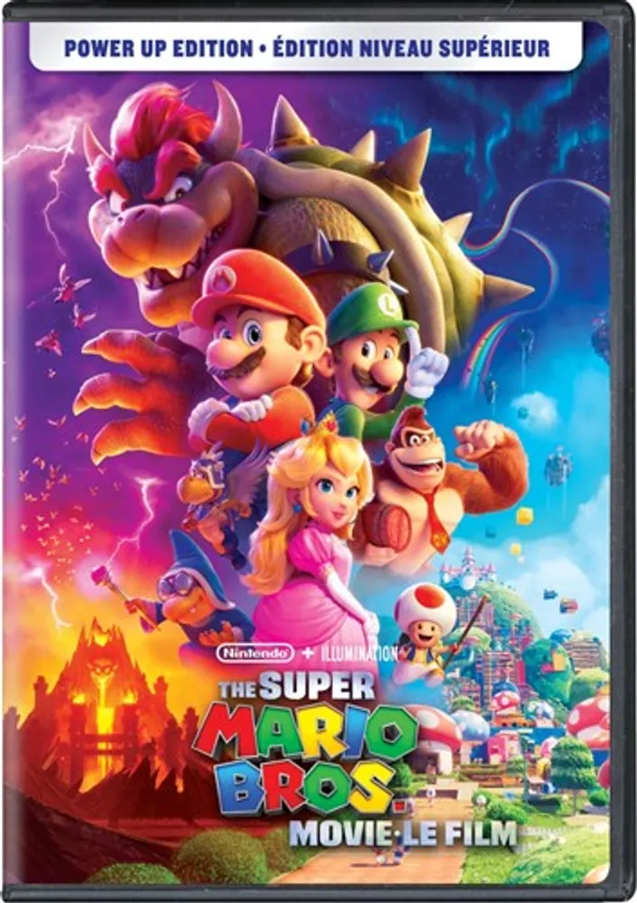 Super Mario Bros Movie DVD 