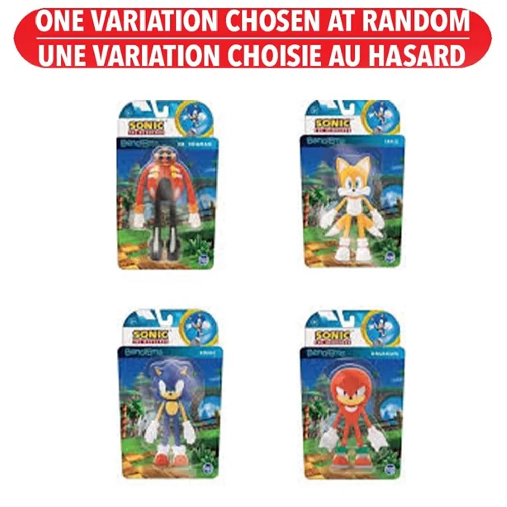 Sonic Bend'em Assorted Figures – One Variation Chosen at Random