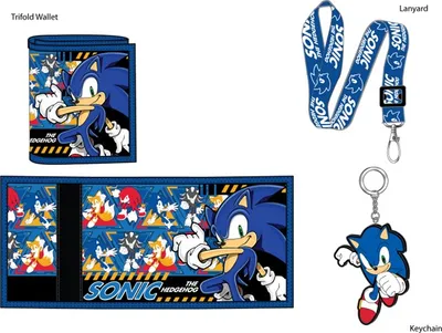 Sonic the Hedgehog Wallet Set 