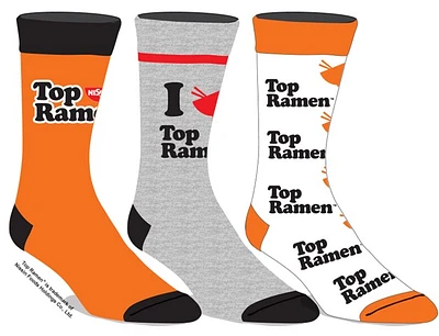 Lot de 3 chaussettes Nissin Top Ramen 