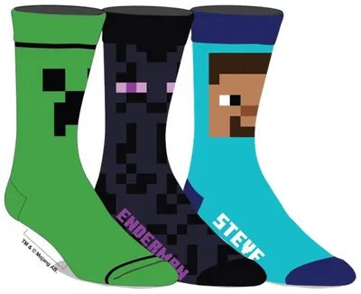 Chaussettes Minecraft 3 paires 