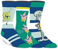 Pantalon carré Bob l'éponge : Boîte à chaussettes 3 paires 
