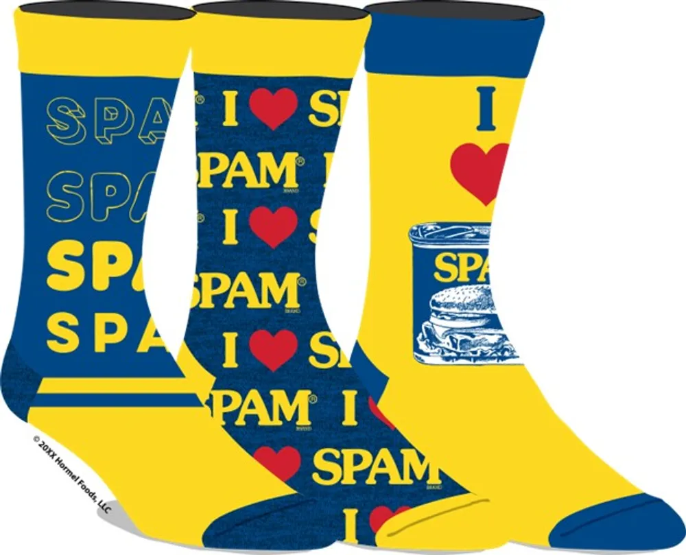 Spam Socks Box Set 3 pairs 