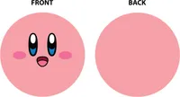 Kirby Face Pillow 