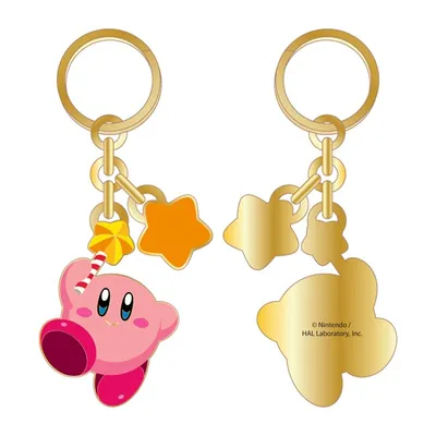Kirby Enamel Keychain 