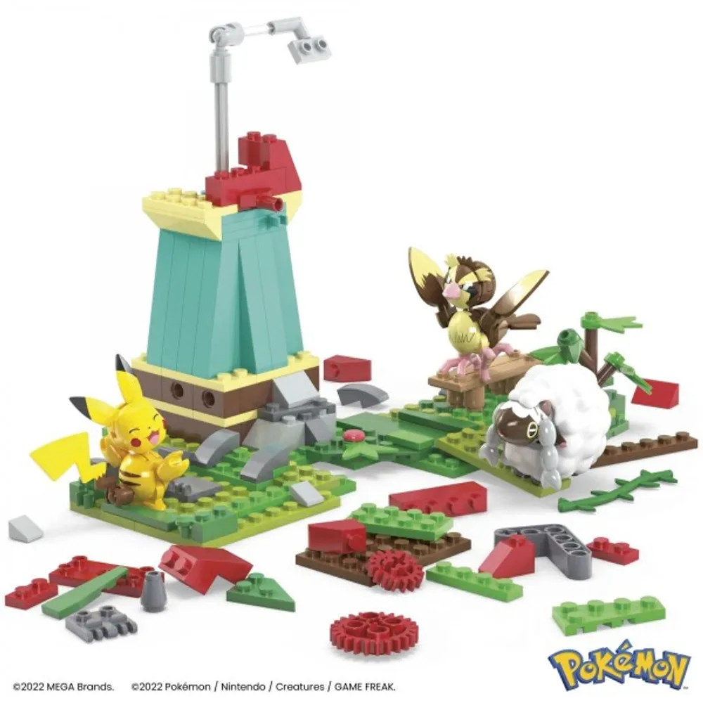 MEGA Pokémon Countryside Windmill Building Set (240 Pieces) 