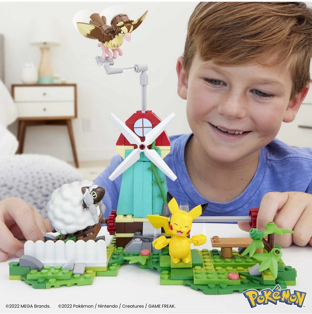 MEGA Pokémon Countryside Windmill Building Set (240 Pieces) 