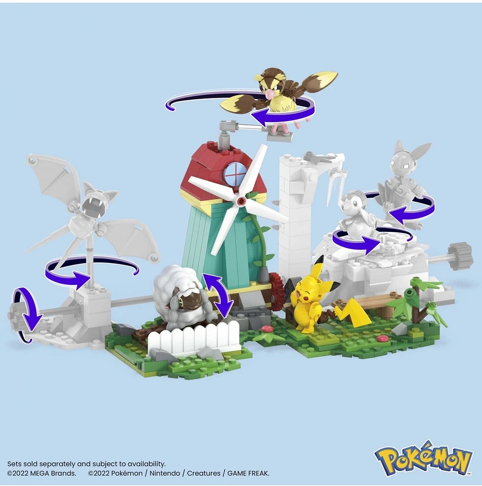 MEGA Pokémon Countryside Windmill Building Set (240 Pieces) 