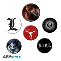 Death Note Pin Set - 6pc 