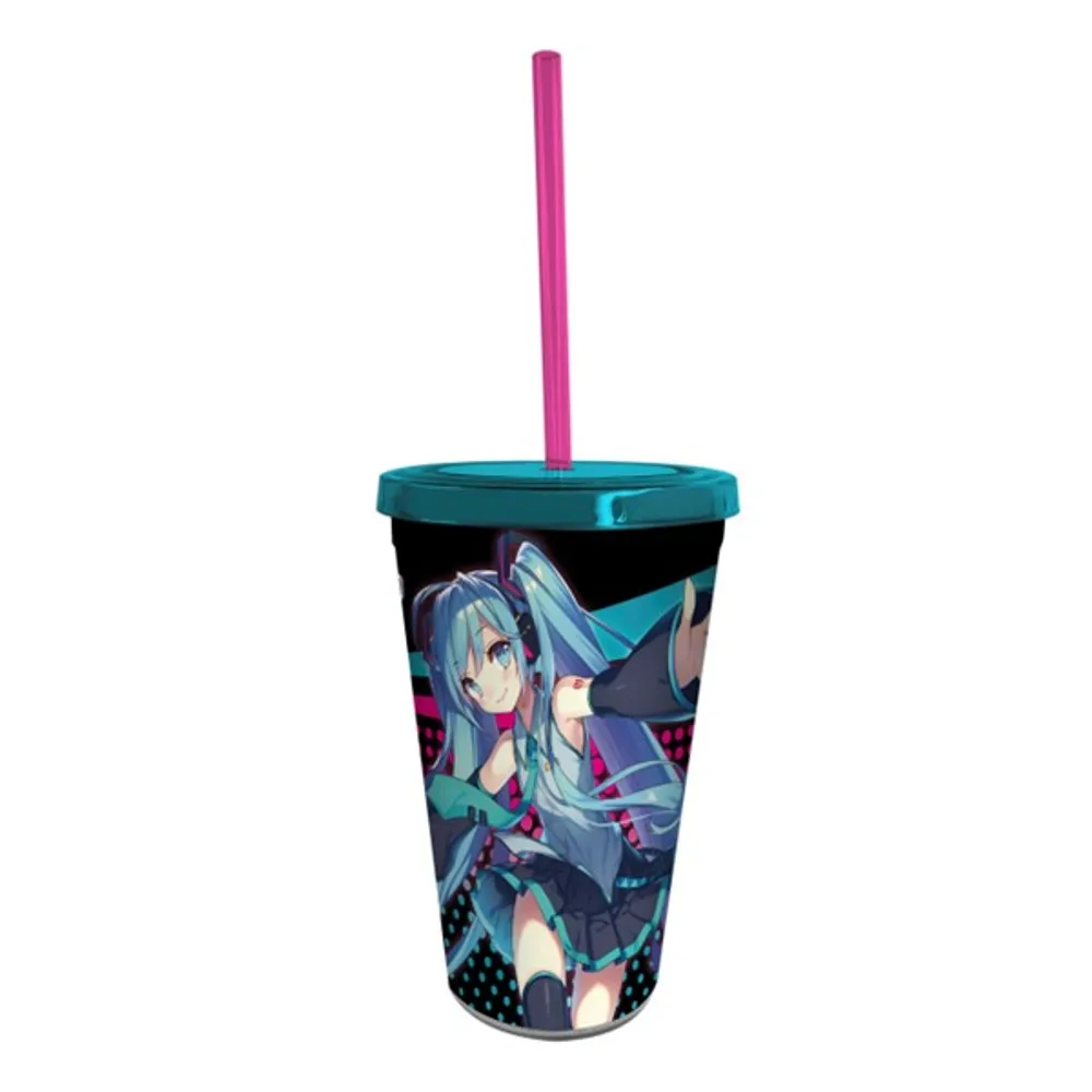 Hatsune Miku - Miku Tumbler with Straw 