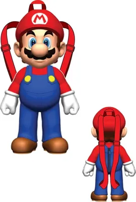 Super Mario Plush Backpack 