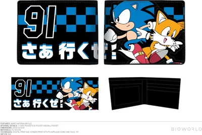 Sonic The Hedgehog: Sonic & Tails Wallet 