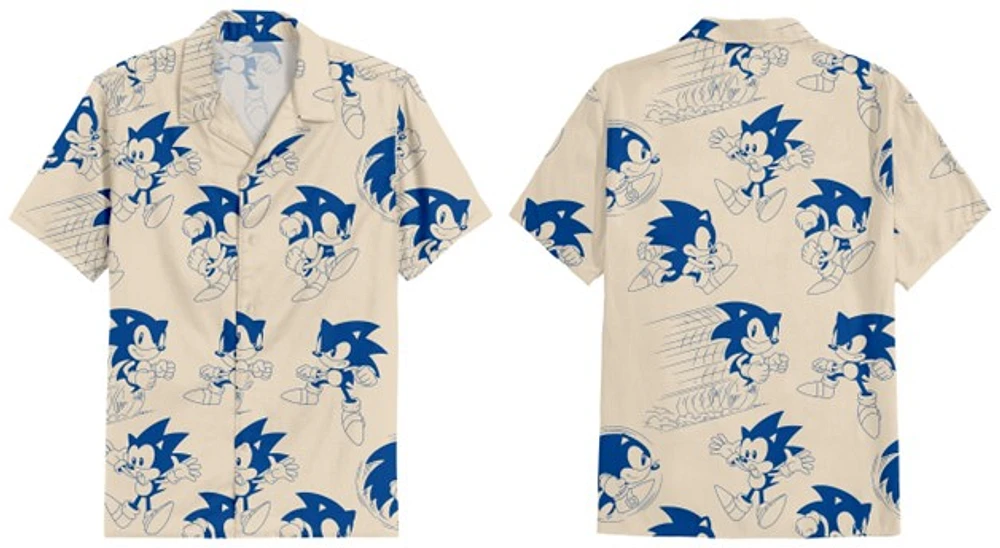 Sonic the Hedgehog Vacation Shirt - XL 