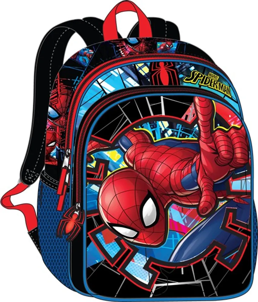 Spiderman Kids Blue Backpack 