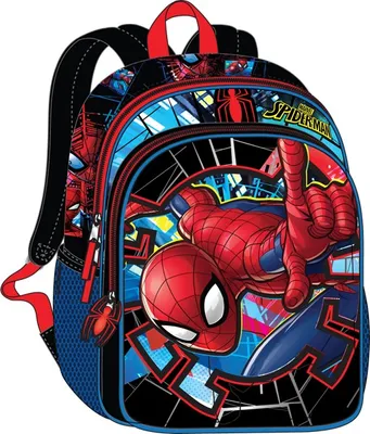 Spiderman Kids Blue Backpack 