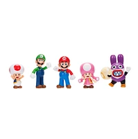 Nintendo 2.5 Inch Playable Figures 5 Pack 