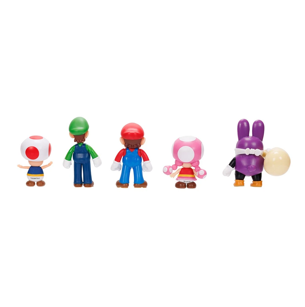 Nintendo 2.5 Inch Playable Figures 5 Pack 