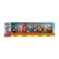 Nintendo Super Mario 2.5 Inch Figures 5 Pack 