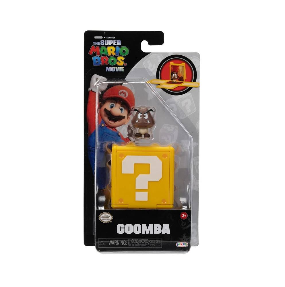 The Super Mario Bros Movie 1.25” Mini Figure with Question - Assortment – One Variation Chosen at Random