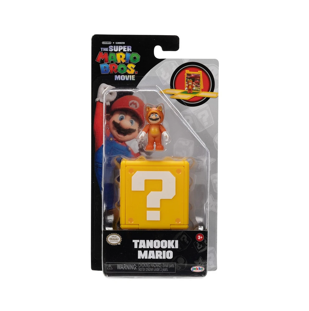 The Super Mario Bros Movie 1.25” Mini Figure with Question - Assortment – One Variation Chosen at Random