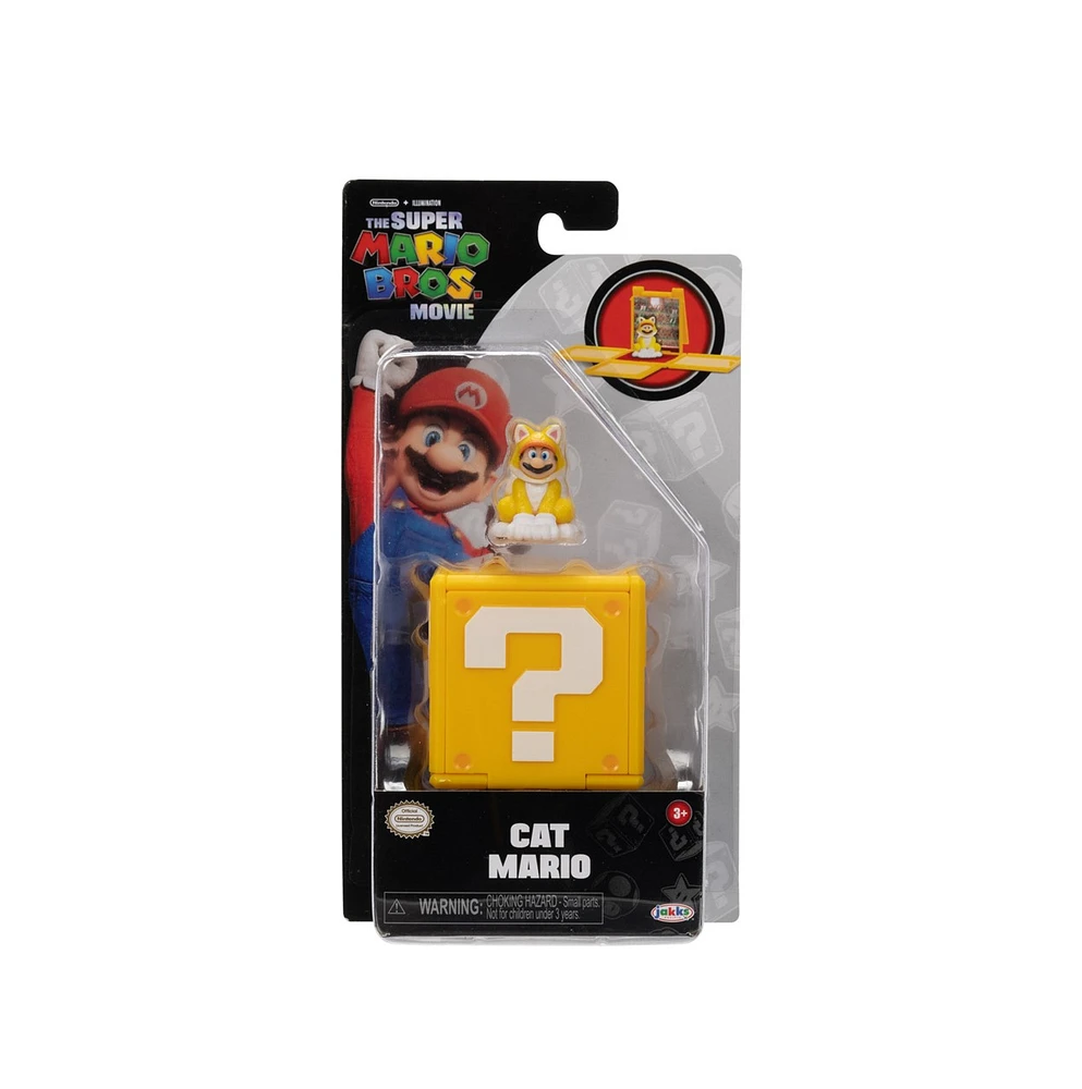 The Super Mario Bros Movie 1.25” Mini Figure with Question - Assortment – One Variation Chosen at Random
