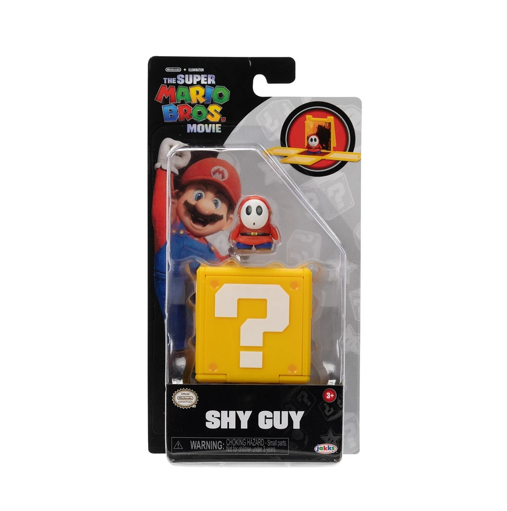 The Super Mario Bros Movie 1.25” Mini Figure with Question - Assortment – One Variation Chosen at Random