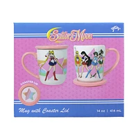 Sailor Moon Mug with Coaster Lid 