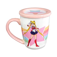 Sailor Moon Mug with Coaster Lid 