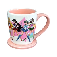 Sailor Moon Mug with Coaster Lid 