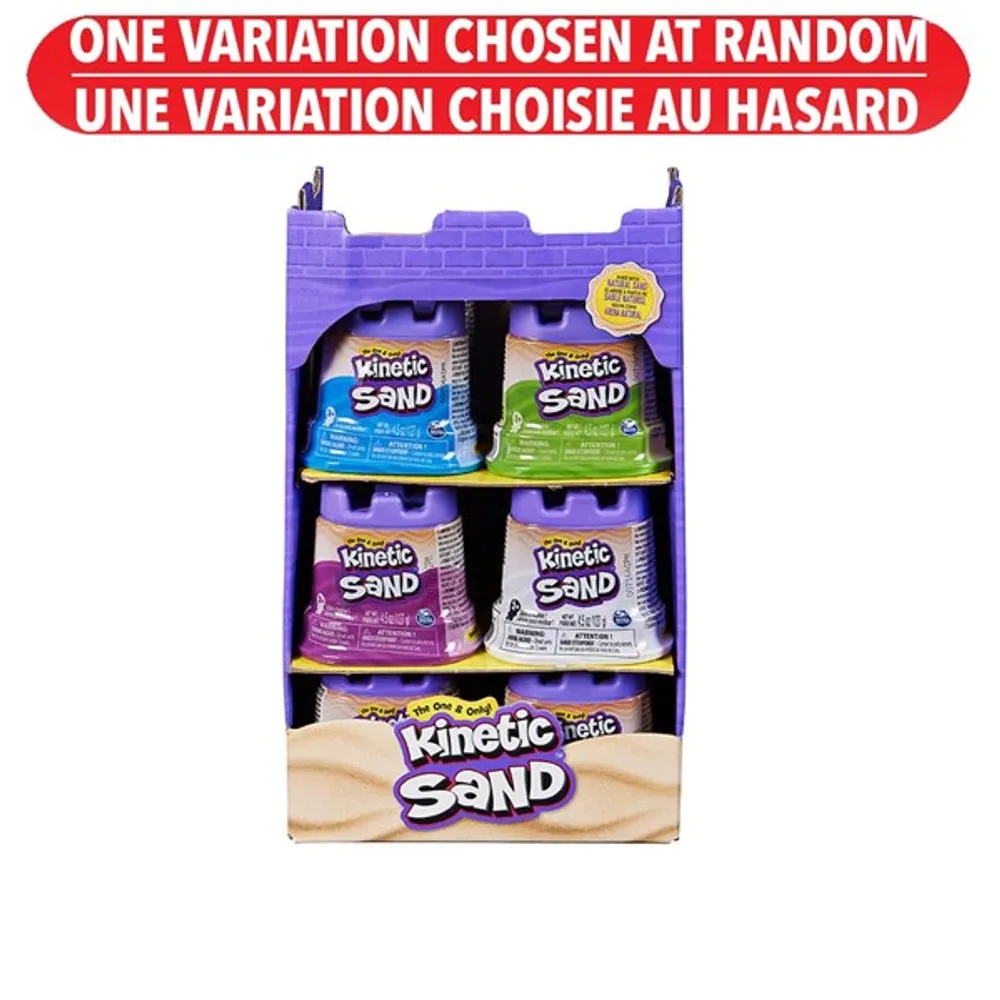 Other Kinectic Sand Castle Container – One Variation Chosen at Random