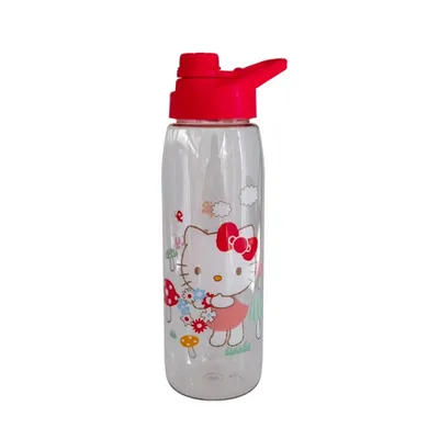 Hello Kitty Clear Water Bottle 