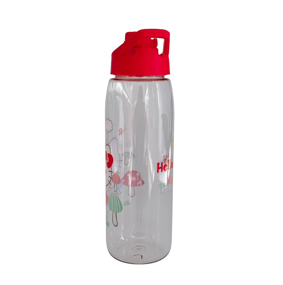 Bouteille d'eau claire Hello Kitty 