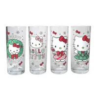 Hello Kitty Holiday Pint Glass Set 4pc 