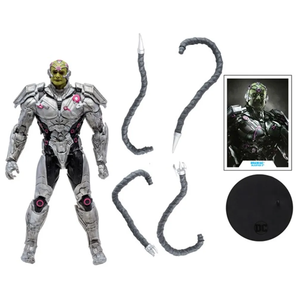 DC Multiverse Brainiac - Injustice 2: 7-Inch Figure 