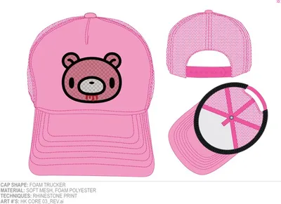 Gloomy Bear Pink Cap 